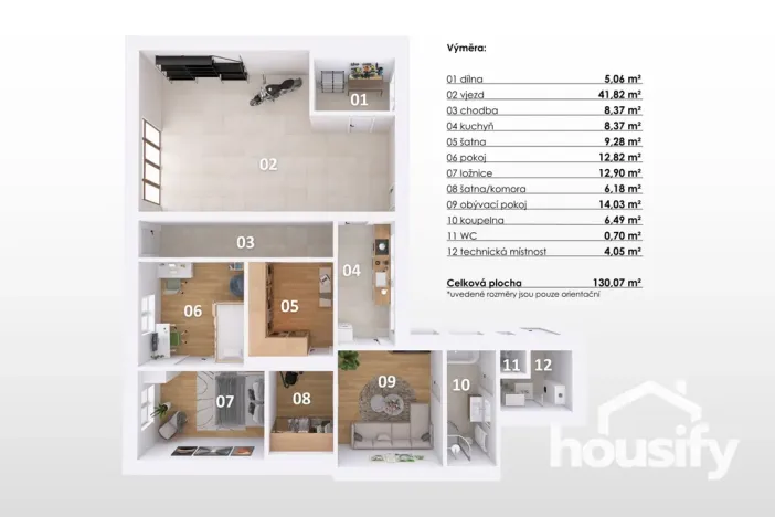 Prodej rodinného domu, Bořetice, 82 m2