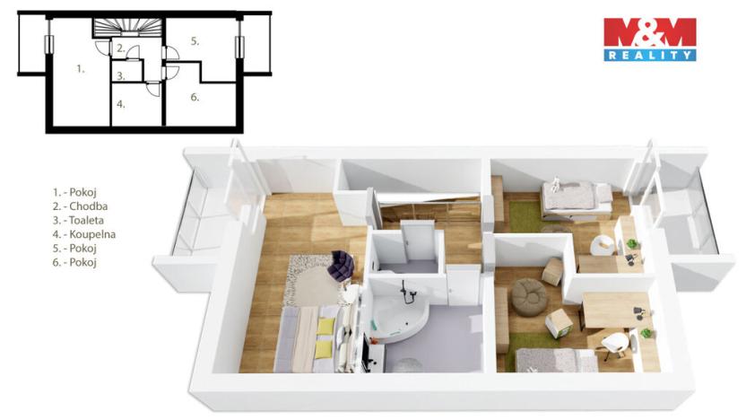 Prodej rodinného domu, Buštěhrad, Švermova, 123 m2