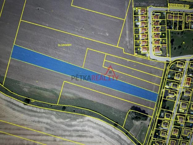 Prodej pozemku pro bydlení, Zlatníky-Hodkovice, Za Brankou, 7041 m2