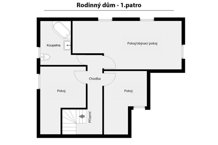 Prodej rodinného domu, Křemže, Luční, 206 m2