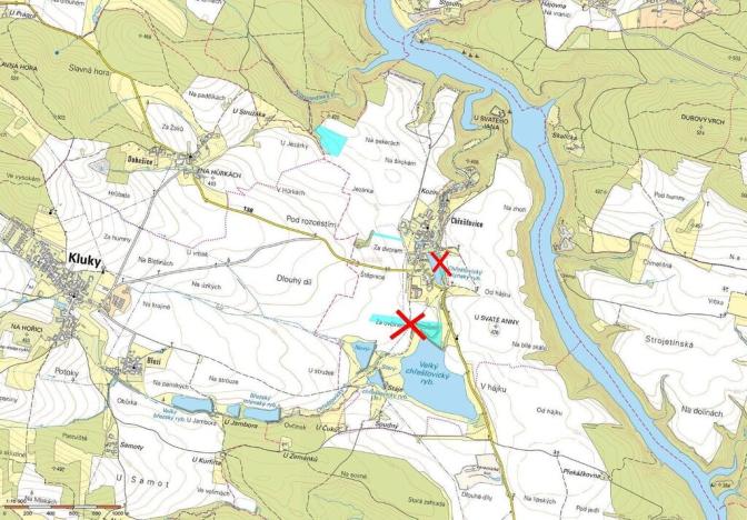 Prodej pole, Albrechtice nad Vltavou - Chřešťovice, 44793 m2