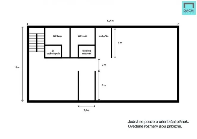Pronájem kanceláře, Olomouc - Hodolany, tř. Kosmonautů, 300 m2