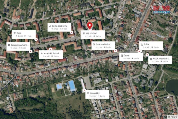 Prodej bytu 3+1, Dubňany, Nám. 15.dubna, 62 m2