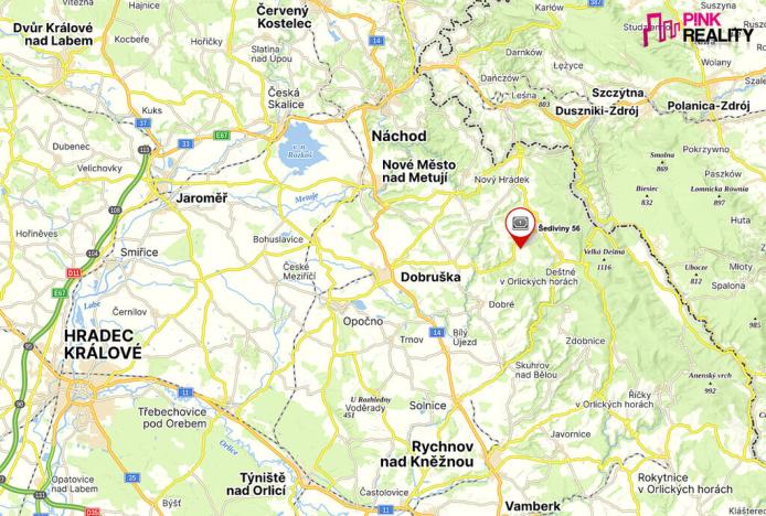 Prodej chalupy, Kounov - Šediviny, 40 m2