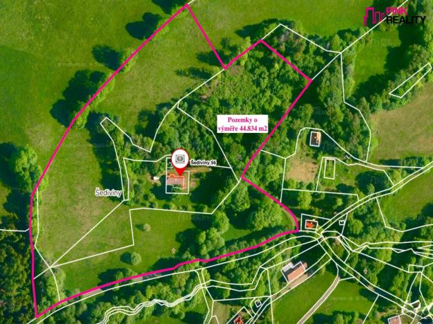 Prodej chalupy, Kounov - Šediviny, 40 m2