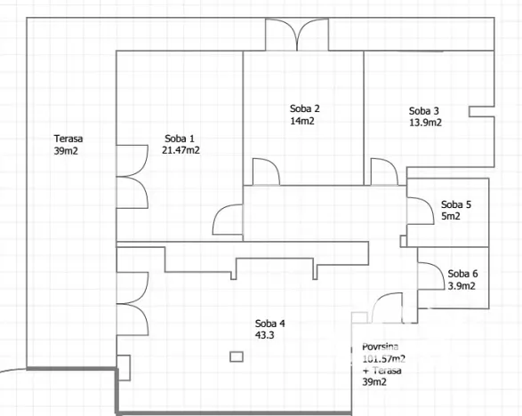 Prodej bytu 4+kk, Viti Do, Černá Hora, 103 m2