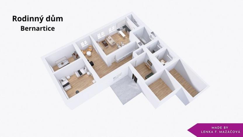 Prodej rodinného domu, Bernartice - Horní Heřmanice, 151 m2