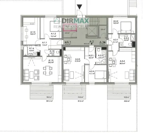 Prodej bytu 2+kk, Plzeň, Nad Dvorem, 45 m2