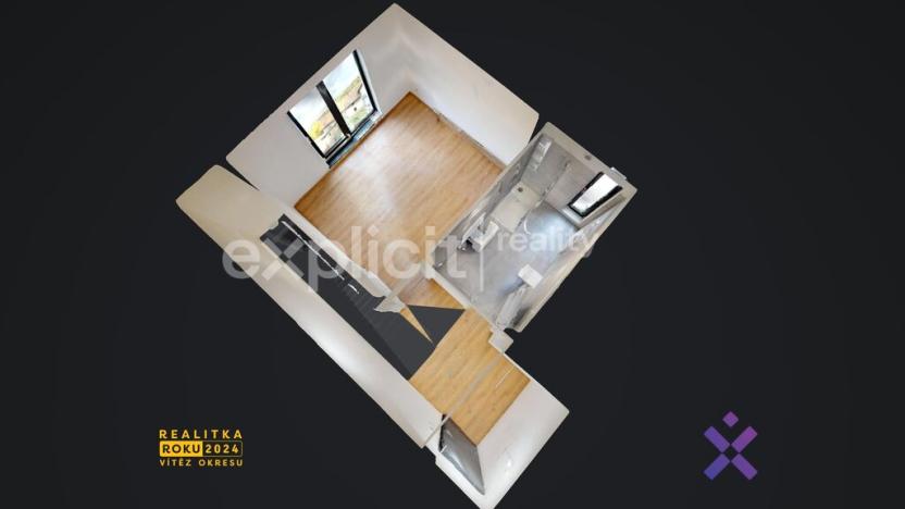 Pronájem bytu 2+kk, Zlín - Příluky, Pančava, 60 m2