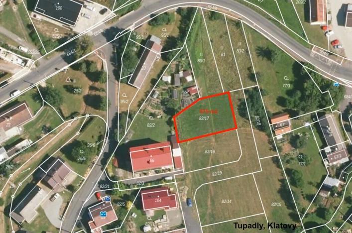 Prodej pozemku pro bydlení, Klatovy, 575 m2