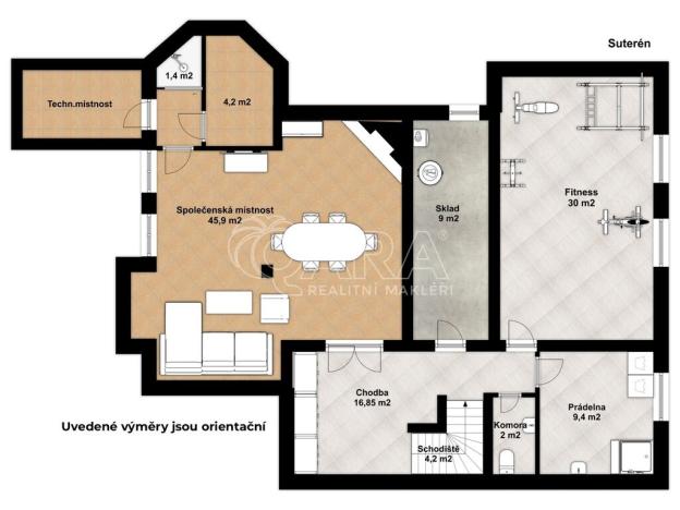 Prodej rodinného domu, Sulice - Hlubočinka, K Potoku, 387 m2