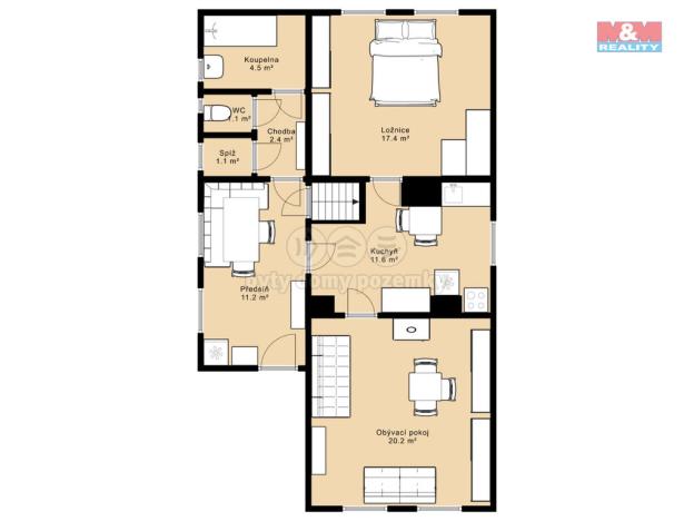 Prodej chalupy, Žimutice - Třitim, 94 m2