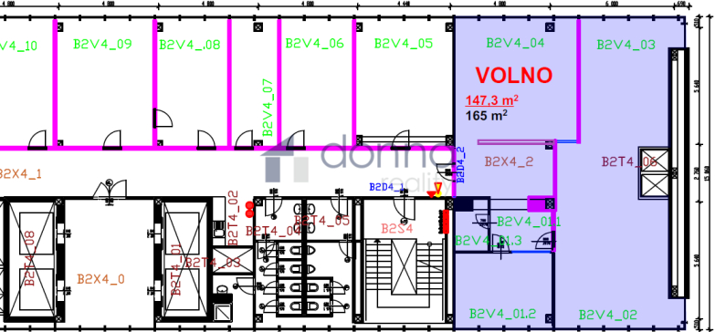 Pronájem kanceláře, Praha, Kodaňská, 147 m2