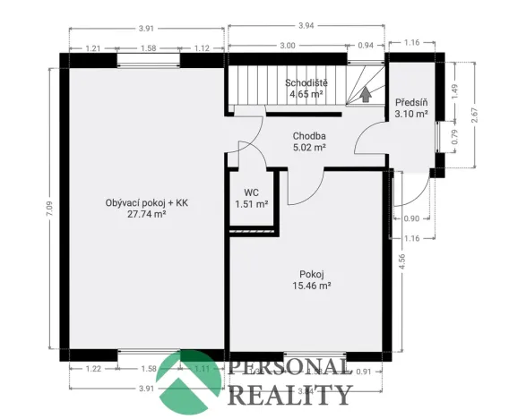 Prodej rodinného domu, Kostelec nad Labem, Kostelecká, 110 m2