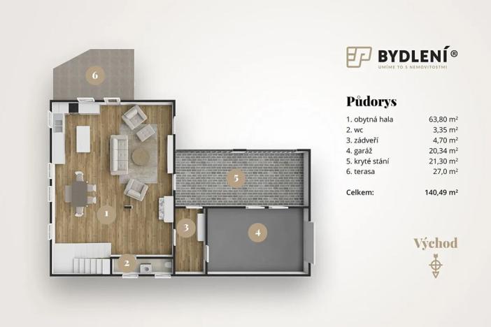 Prodej rodinného domu, Proboštov, Krátká, 166 m2