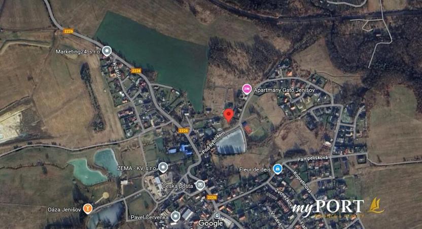 Prodej pozemku pro bydlení, Jenišov, 1294 m2