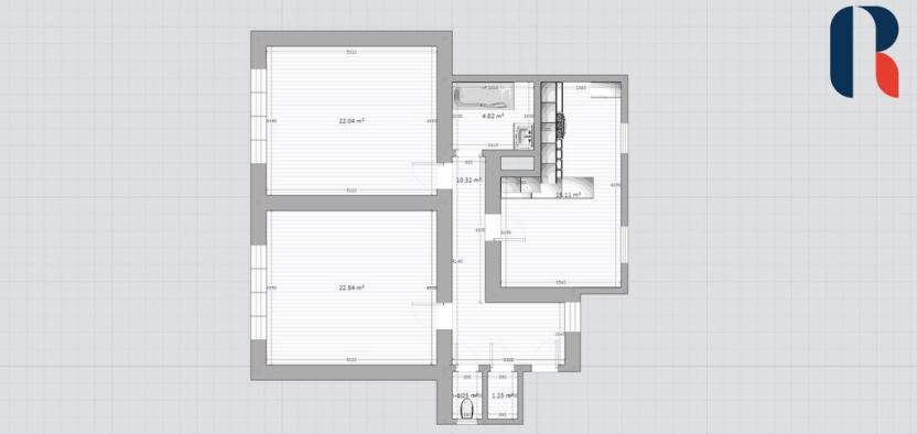 Prodej bytu 3+kk, Praha - Bubeneč, Jugoslávských partyzánů, 85 m2