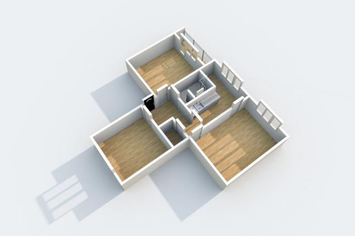 Prodej bytu 3+1, Ústí nad Labem, Svojsíkova, 66 m2
