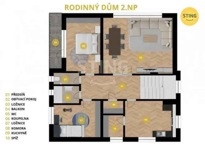 Prodej rodinného domu, Horní Suchá, Průjezdní, 65 m2