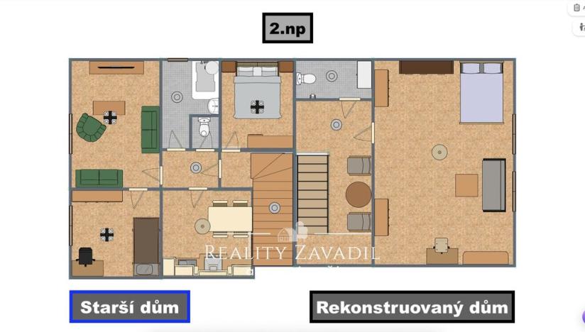 Prodej rodinného domu, Miličín - Petrovice, 190 m2