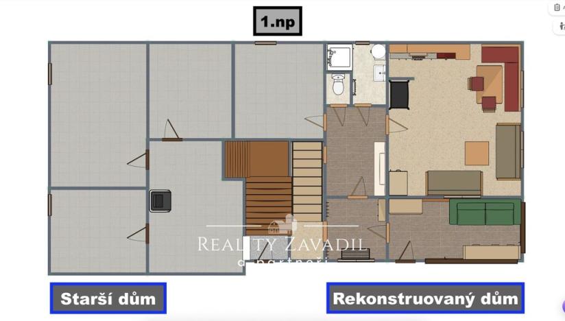 Prodej rodinného domu, Miličín - Petrovice, 190 m2