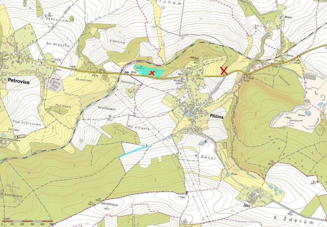 Prodej louky, Petrovice, 20542 m2