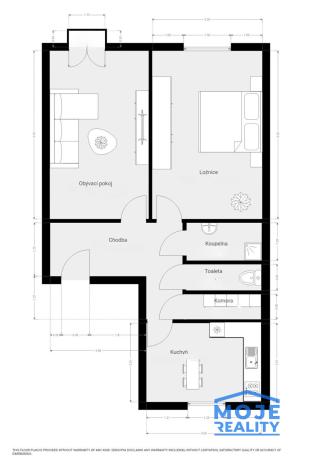 Prodej bytu 2+1, Karlovy Vary, K. Čapka, 55 m2