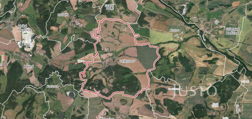 Prodej lesa, Horažďovice - Veřechov, 11833 m2