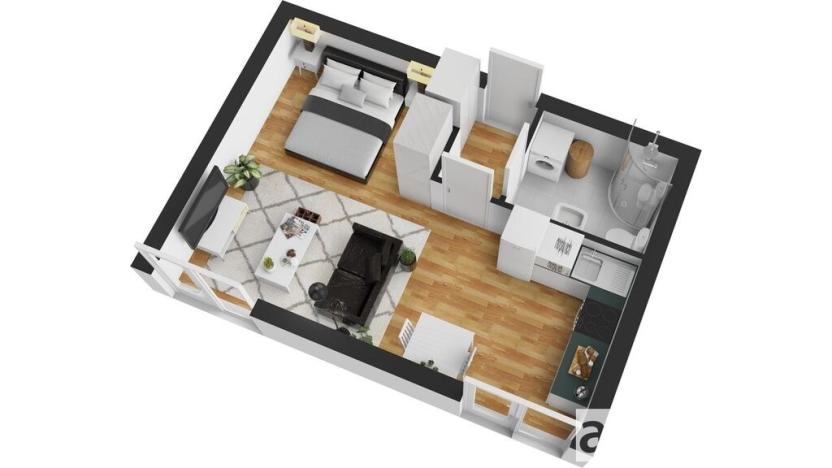 Prodej bytu 1+kk, Praha - Žižkov, Pod lipami, 32 m2