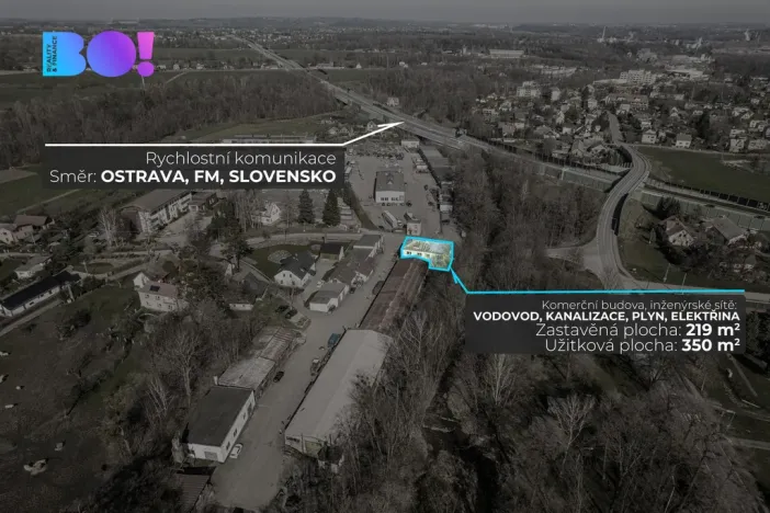 Prodej kanceláře, Třinec, 460 m2