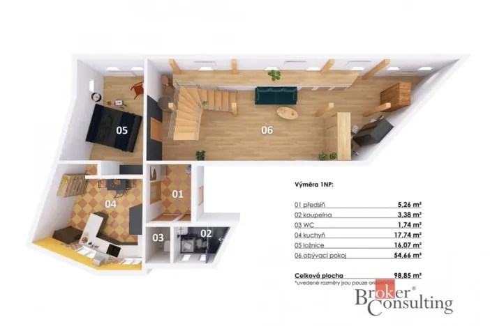 Prodej bytu 4+1, Jablonec nad Nisou, Podhorská, 156 m2