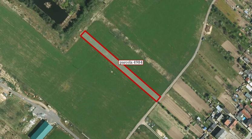 Prodej podílu komerčního pozemku, Moravský Písek, 774 m2