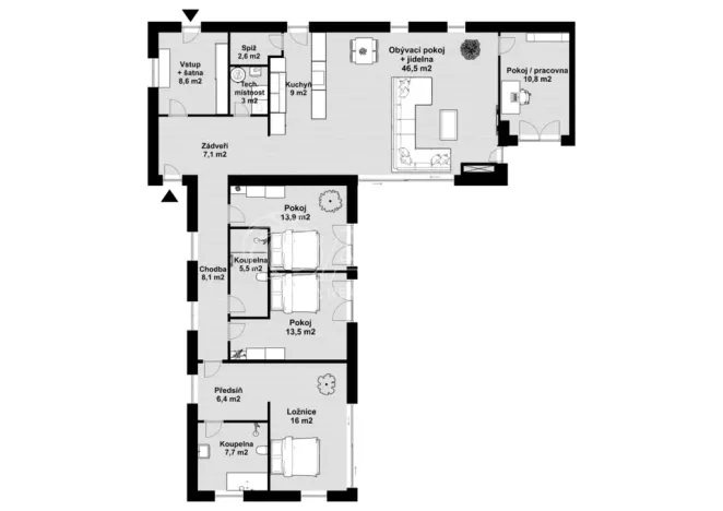 Prodej rodinného domu, Jílové u Prahy - Luka pod Medníkem, 161 m2
