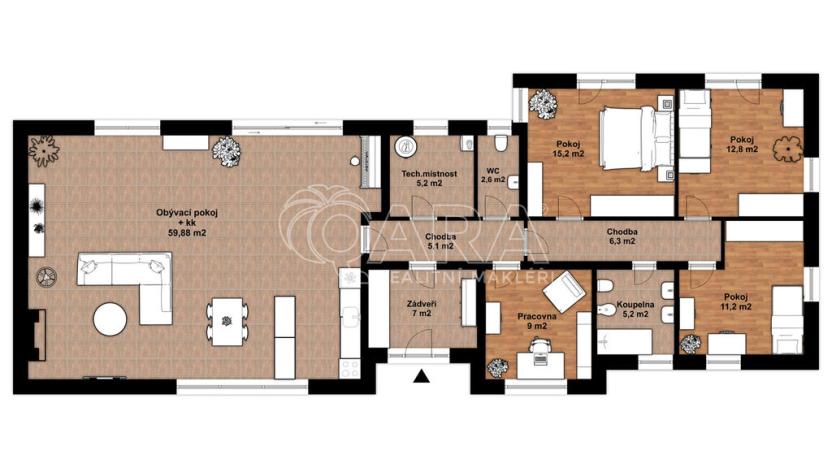 Prodej rodinného domu, Jílové u Prahy - Luka pod Medníkem, 143 m2