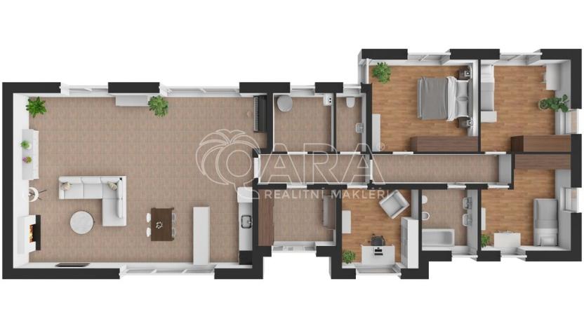 Prodej rodinného domu, Jílové u Prahy - Luka pod Medníkem, 143 m2