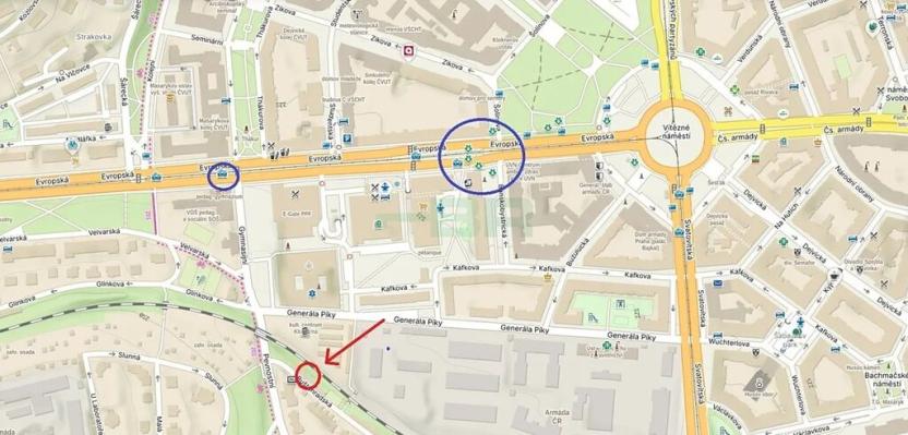 Pronájem skladu, Praha - Střešovice, Buštěhradská, 16 m2