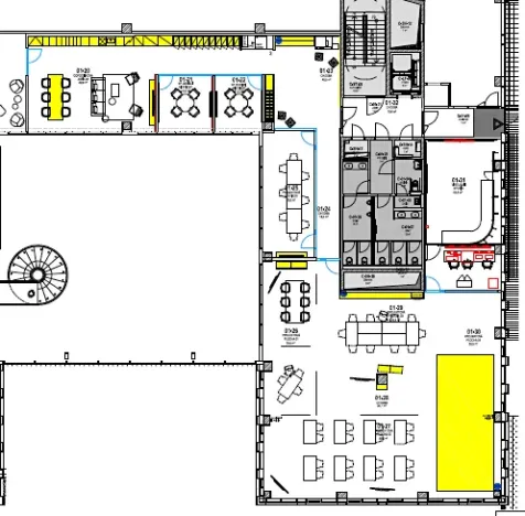 Pronájem kanceláře, Praha - Vinohrady, Italská, 457 m2