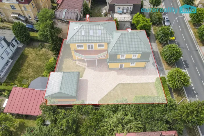 Prodej rodinného domu, Mariánské Lázně - Úšovice, Palackého, 420 m2