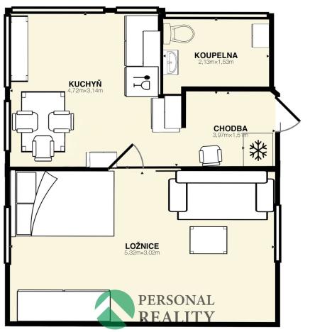 Prodej chaty, Řitka, Višňovka I, 35 m2