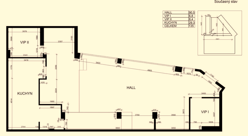 Prodej restaurace, Praha - Žižkov, Pitterova, 145 m2