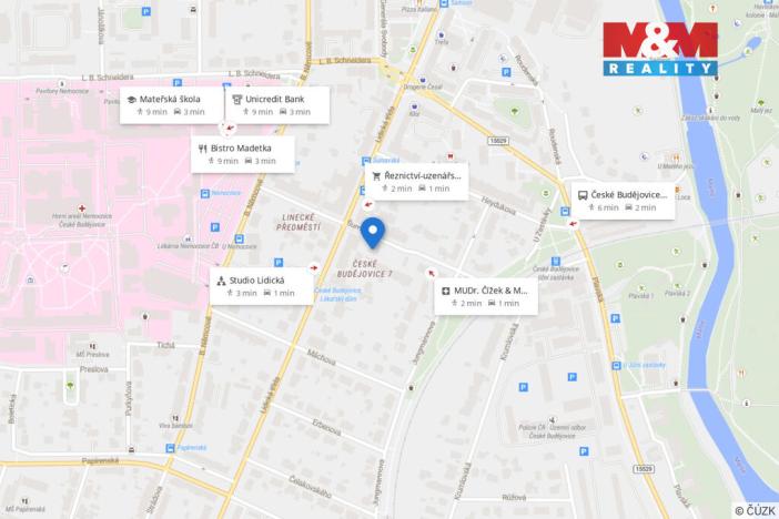 Prodej bytu 2+kk, České Budějovice - České Budějovice 7, Šumavská, 41 m2