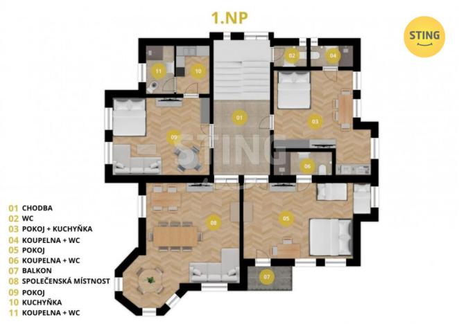 Prodej rodinného domu, Hroubovice, 500 m2