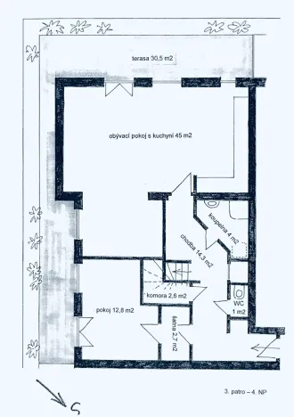 Prodej bytu 4+kk, Praha - Zbraslav, Jaromíra Vejvody, 149 m2