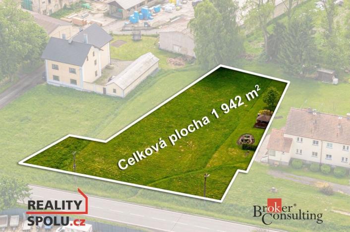 Prodej komerčního pozemku, Jablonné v Podještědí - Zámecká, 1942 m2