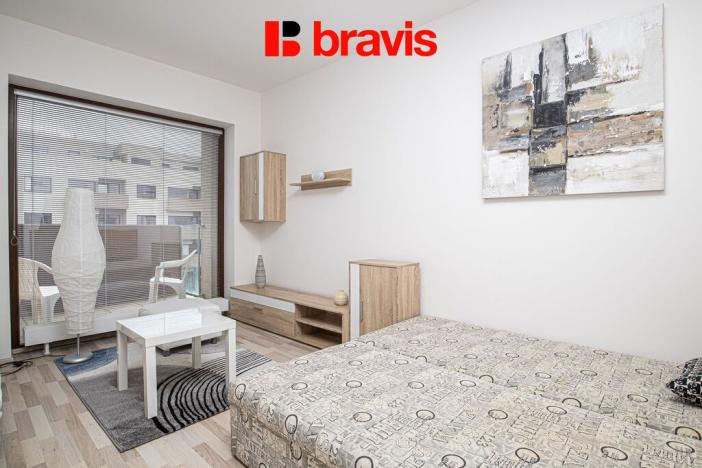 Pronájem bytu 1+kk, Brno - Slatina, Kigginsova, 40 m2
