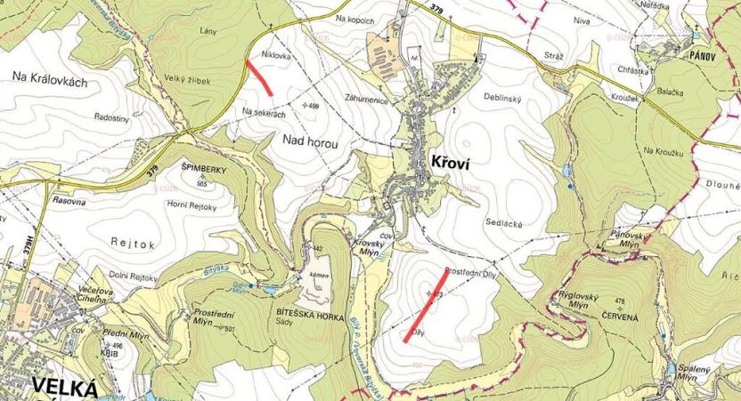 Prodej pole, Křoví, 11333 m2