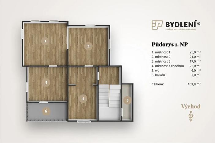 Pronájem ordinace, Duchcov, Tyršova, 295 m2