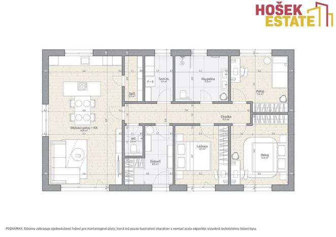 Prodej rodinného domu, Troubelice, 113 m2