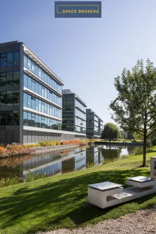 Pronájem kanceláře, Praha - Chodov, V parku, 750 m2