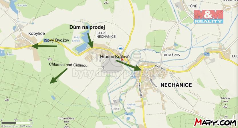 Prodej rodinného domu, Nechanice - Staré Nechanice, 160 m2